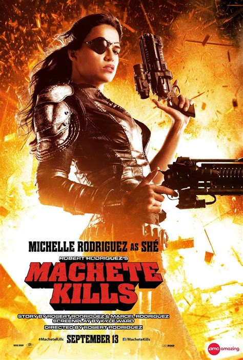 michelle rodriguez hot sex|Michelle Rodriguez Sexy Scene in Machete Kills